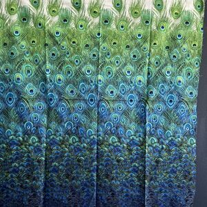 Luminosity Deborah Edwards Northcott Cotton Peacock Print Quilting Fabric 1 Yd